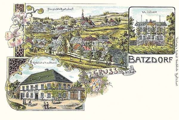 Postkarte von Batzdorf